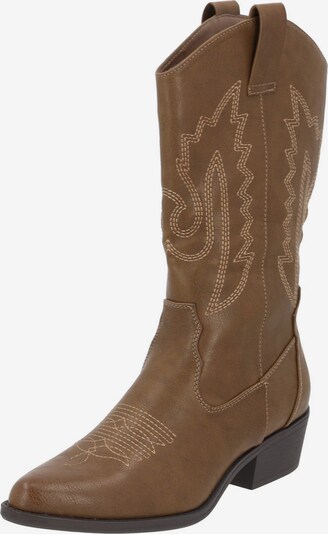 Palado Bottes de cowboy 'Vestias' en beige, Vue avec produit