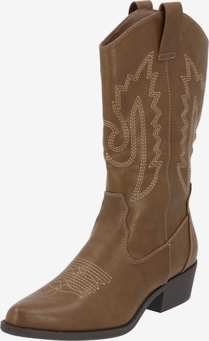 Palado Cowboy Boots 'Vestias' in Beige: front