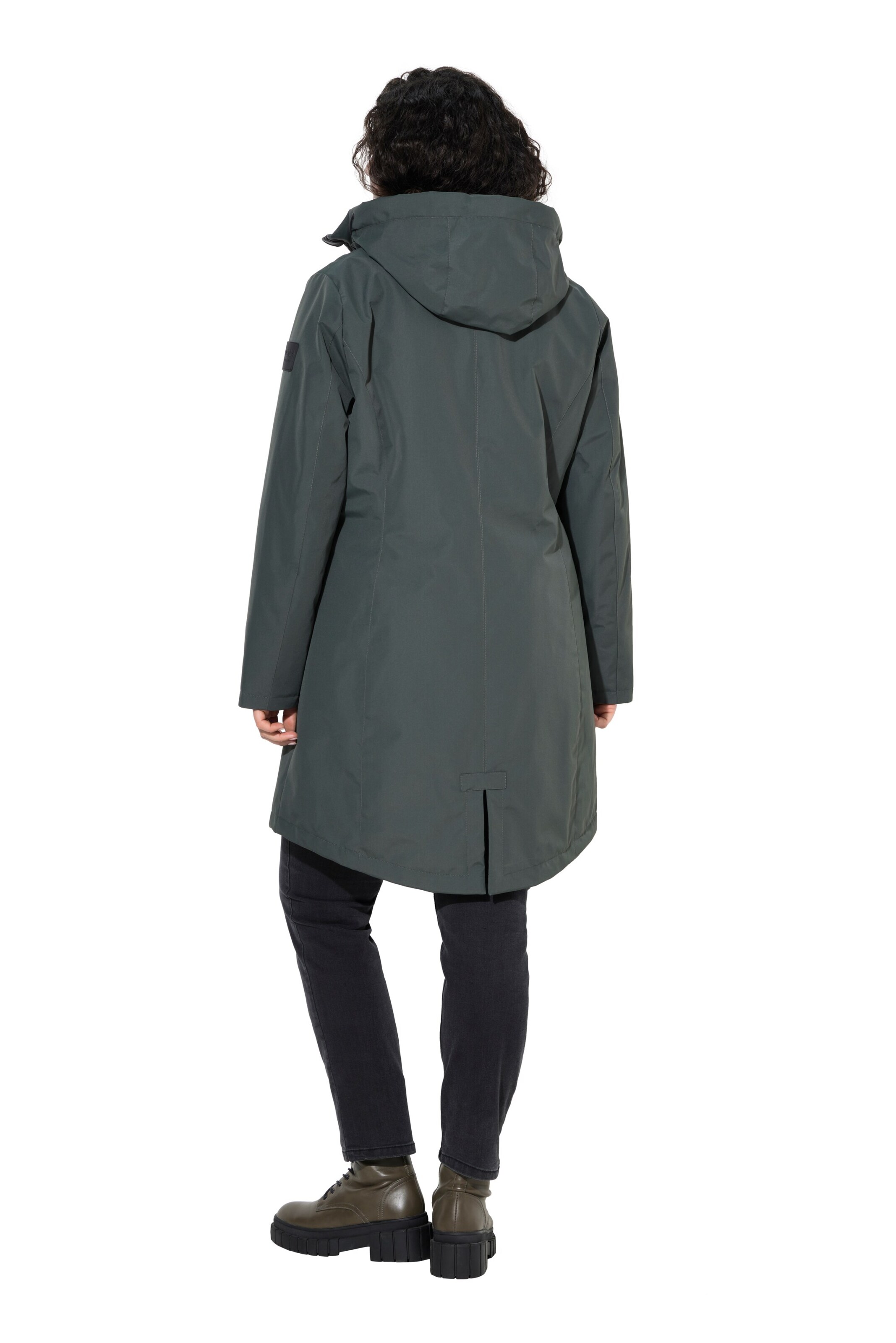 Ulla Popken Mantel in Grün