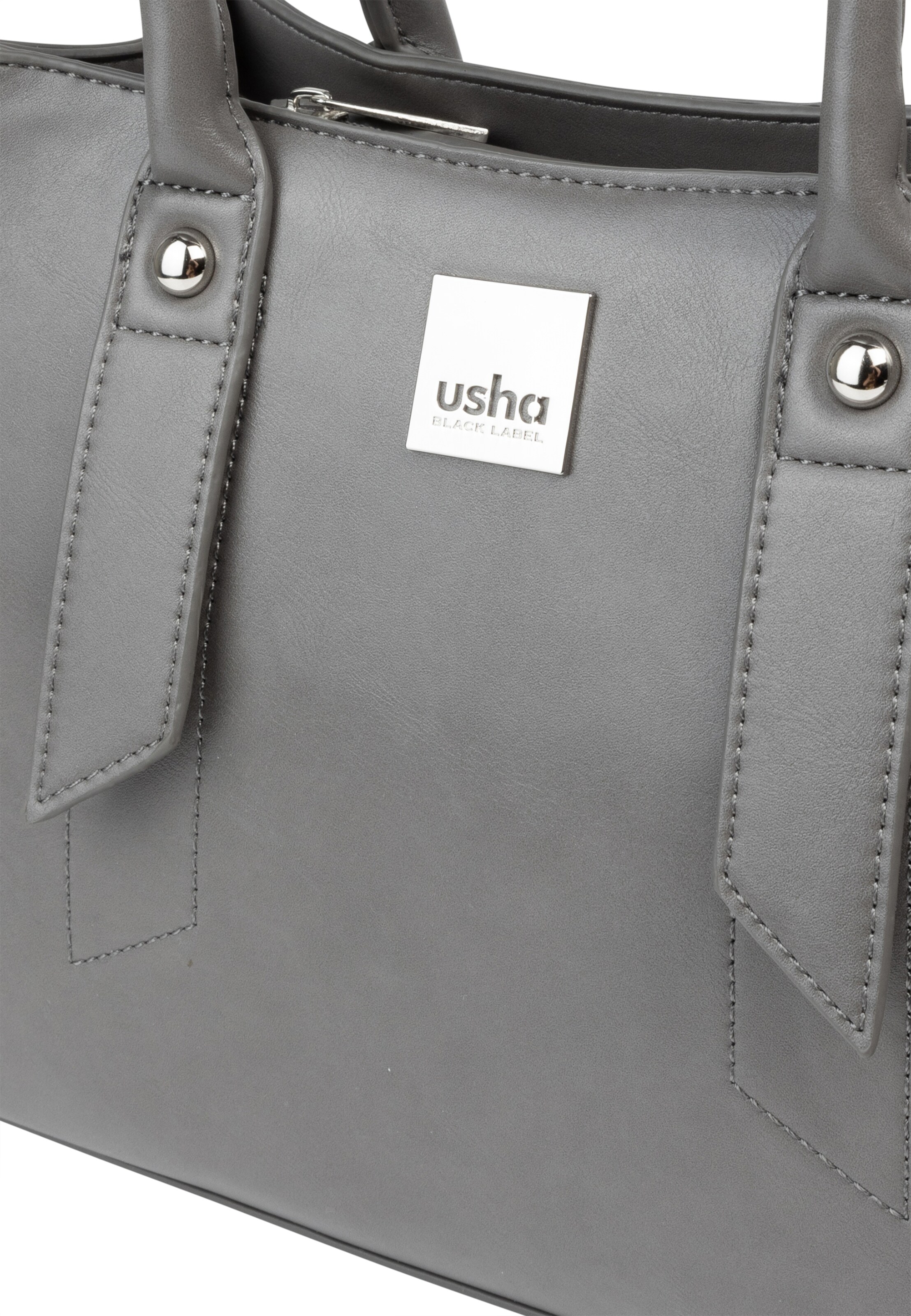 usha BLACK LABEL Handbag in Grey