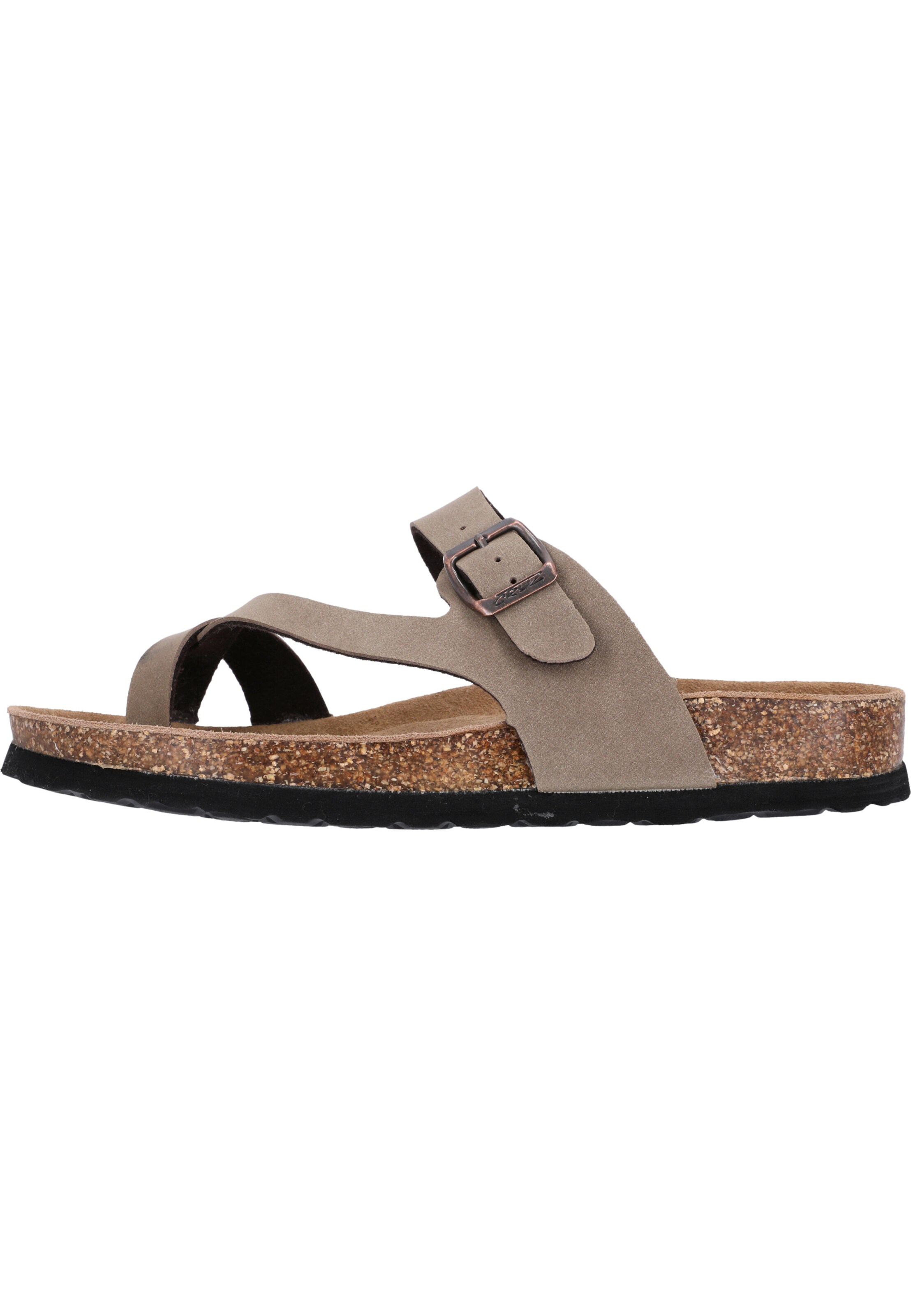 Cruz T-Bar Sandals 'HARDINBURG' in Brown