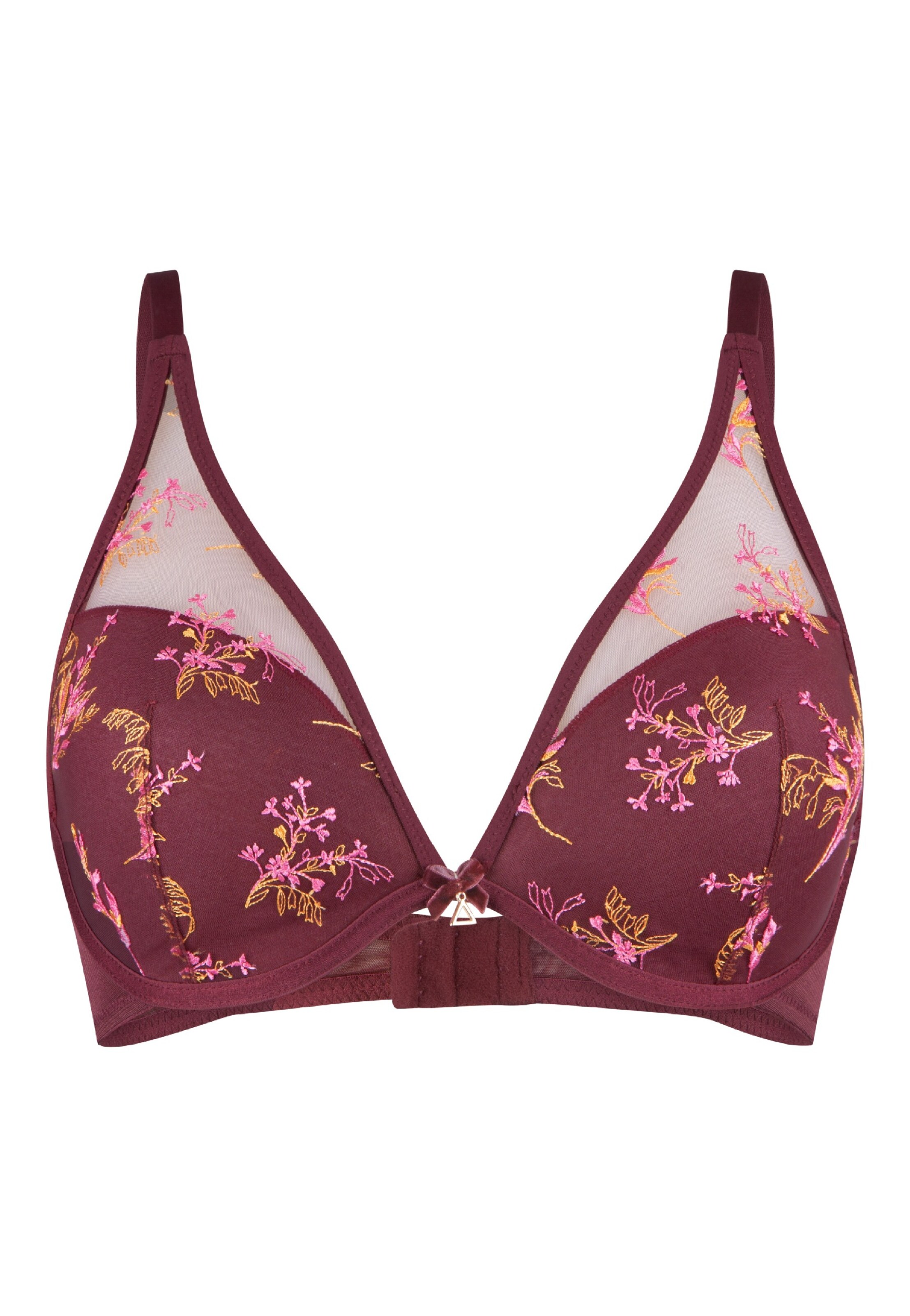 Triangle Soutien-gorge LingaDore en rouge : devant