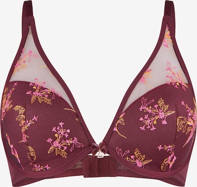 LingaDore BH in pastellorange / pink / bordeaux, Produktansicht