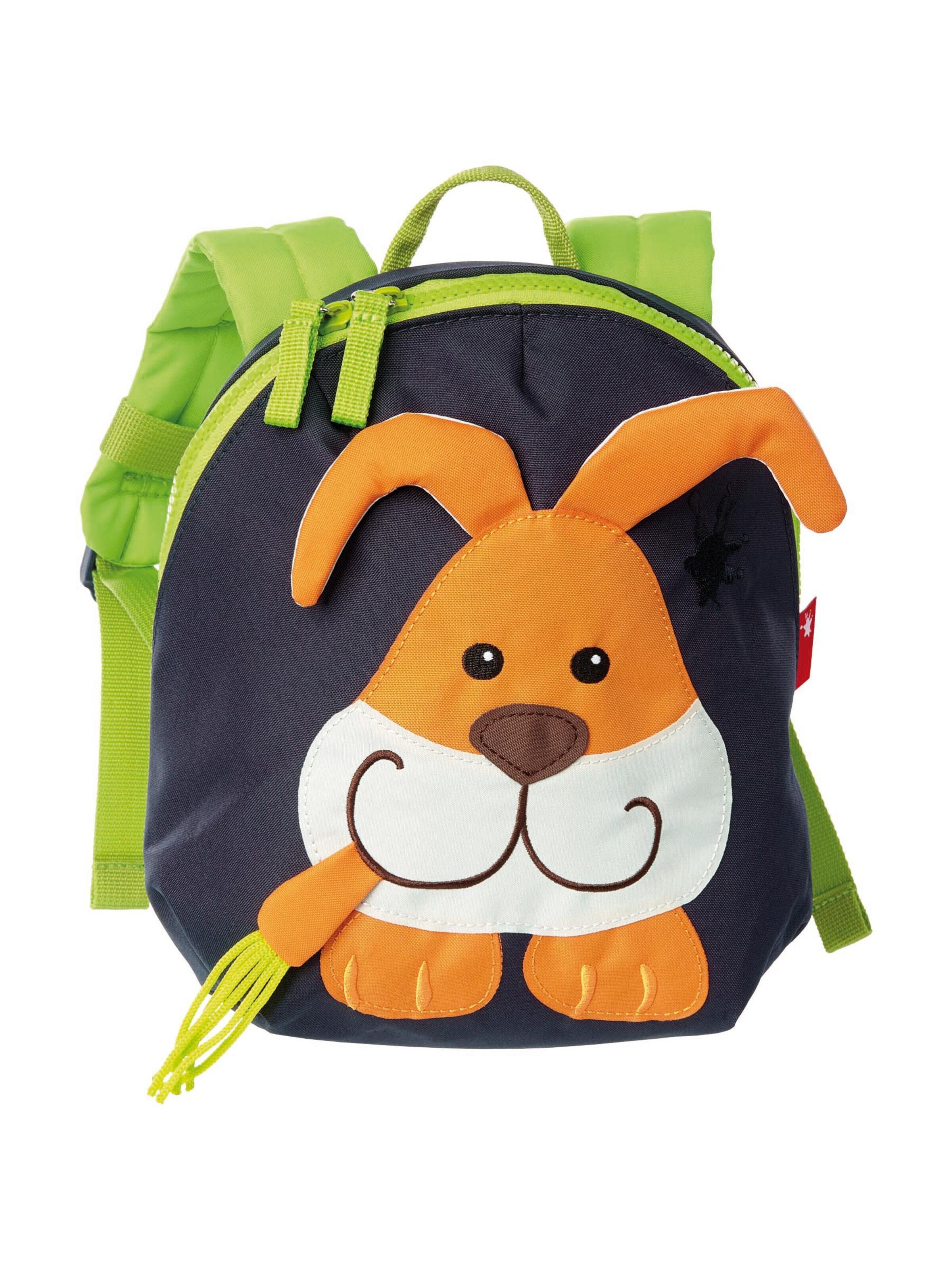 SIGIKID Backpack 'Minirucksack mit Tiermotiv' in Blue: front