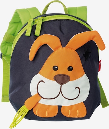 SIGIKID Backpack 'Minirucksack mit Tiermotiv' in Blue: front