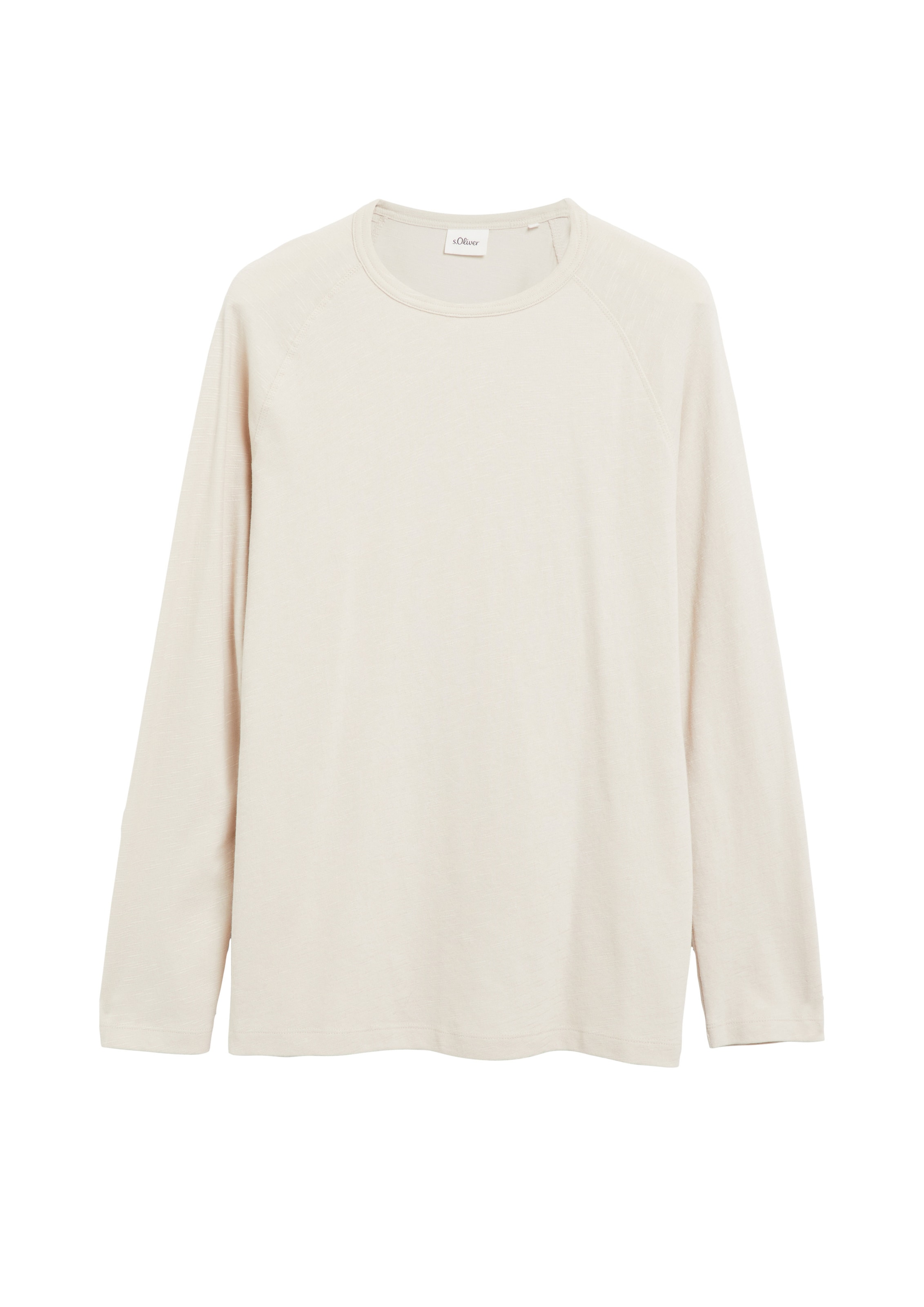 s.Oliver Shirt in Beige: Vorderseite