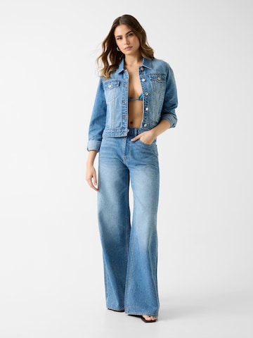 GUESS Wide leg Jeans 'Alba' in Blue