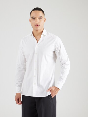 Regular fit Camicia 'ESSENTIAL' di Hackett London in bianco: frontale