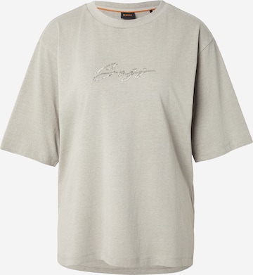 Tricou 'C_Eregular_4' de la BOSS pe verde: față