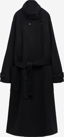 Adolfo Dominguez Välikausitakki värissä musta: etupuoli