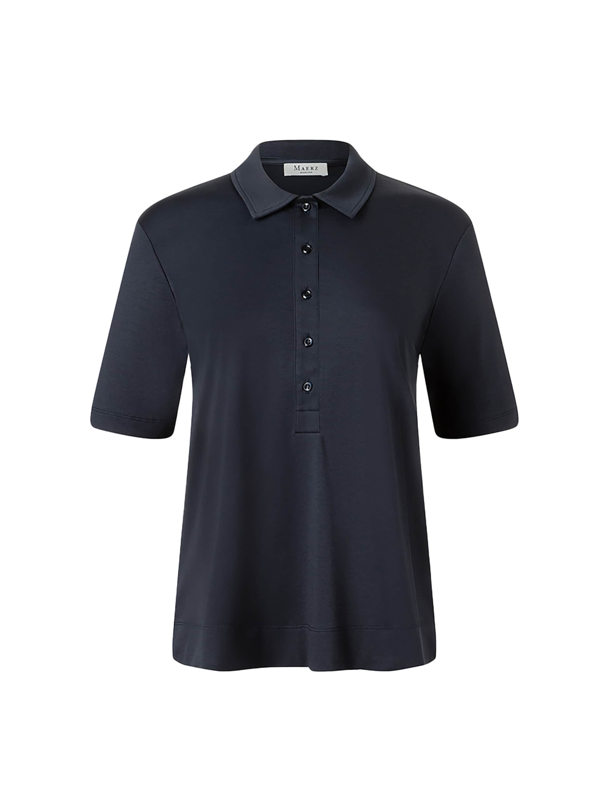 MAERZ Muenchen Poloshirt in Blau: Vorderseite