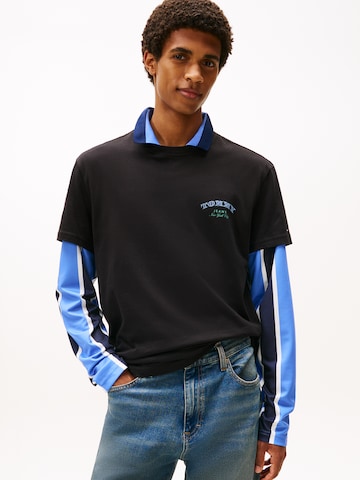 Tommy Jeans Μπλουζάκι σε μαύρο: μπροστά