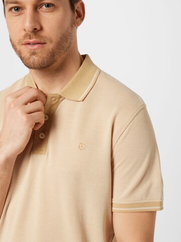 JACK & JONES Regular fit Shirt 'Bluwin' in Beige