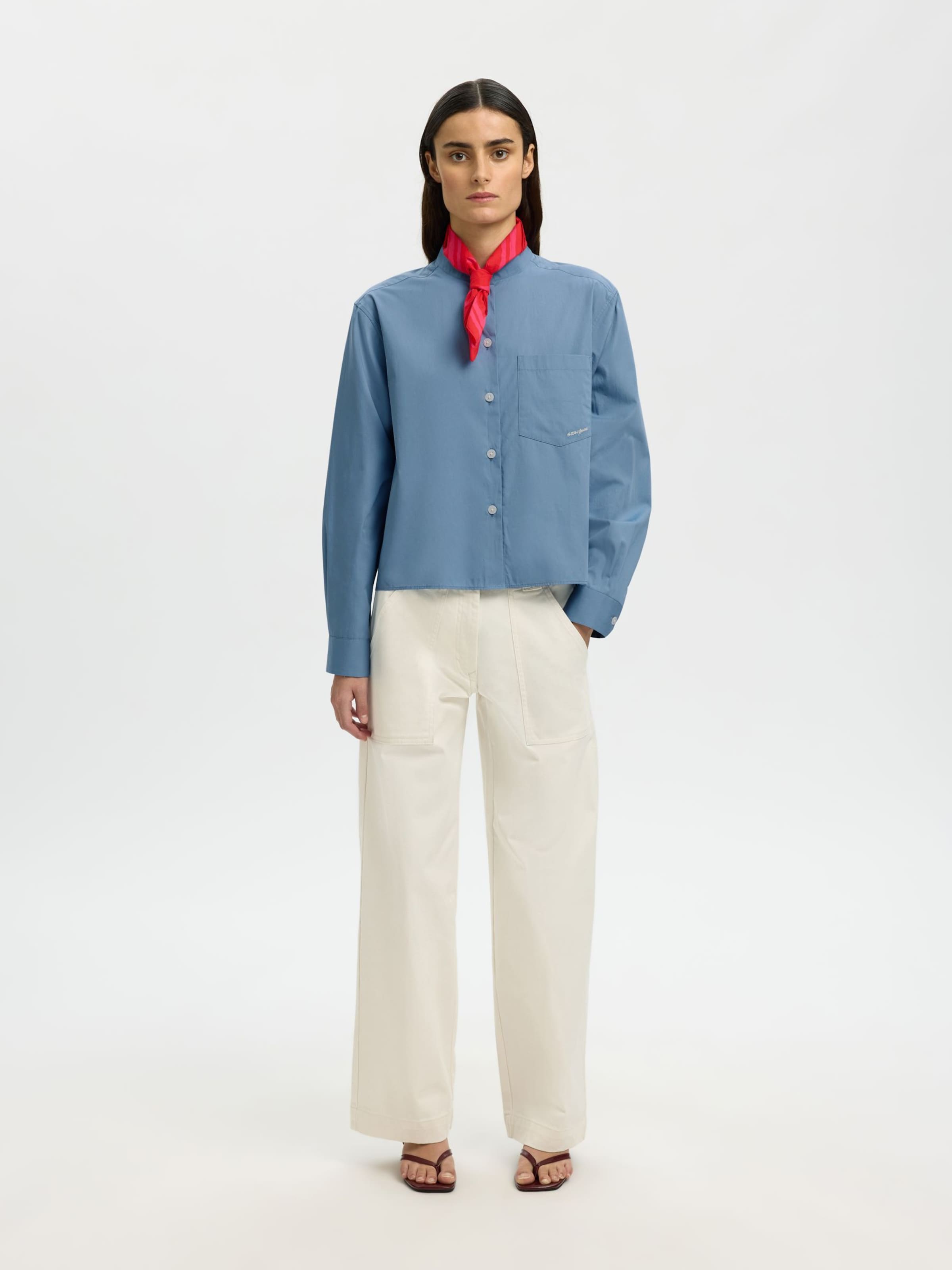 Camicia da donna di SELECTED in blu