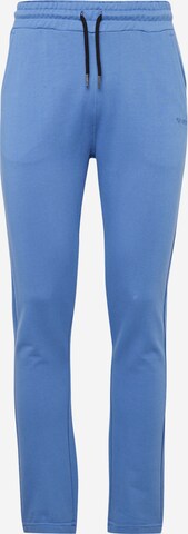 Coupe slim Pantalon BLEND en bleu : devant