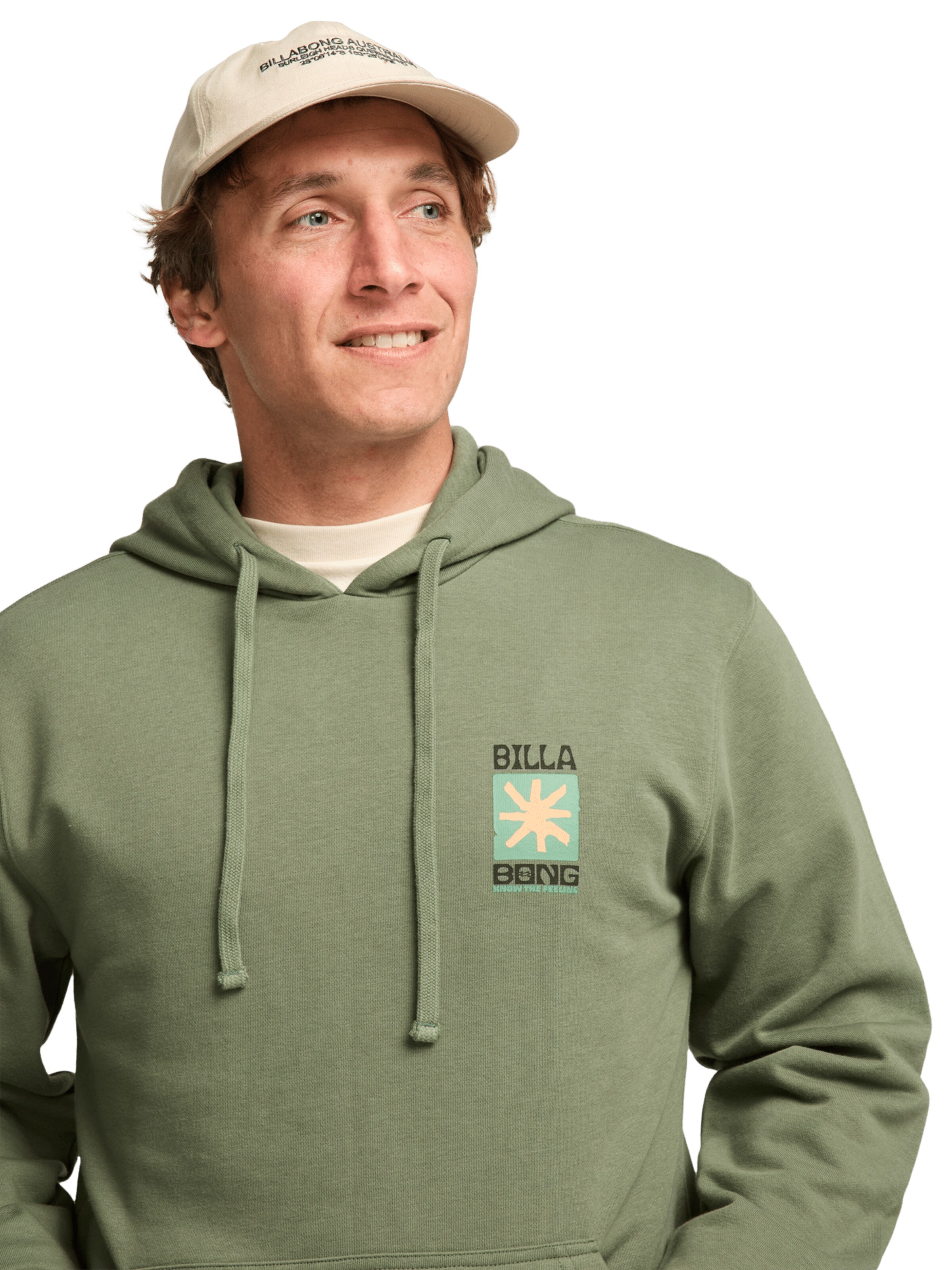 BILLABONG Sweatshirt 'Foundation' in Green
