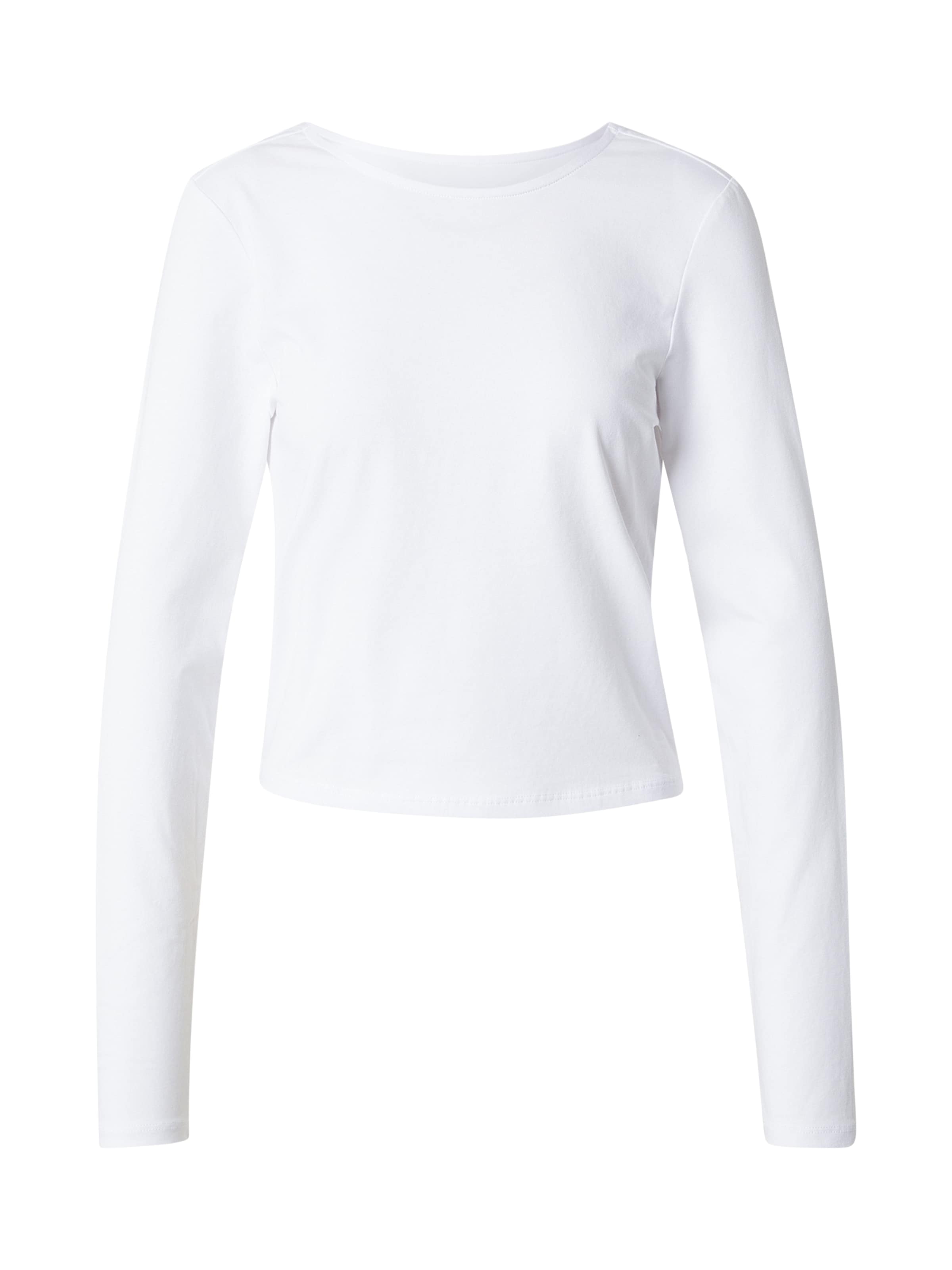 ONLY Μπλουζάκι 'ONLKISS' σε λευκό: μπροστά