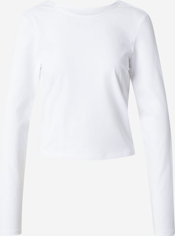 ONLY Футболка 'ONLKISS' в Белый: спереди