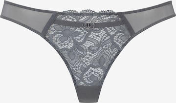 LASCANA - Tanga en gris: frente