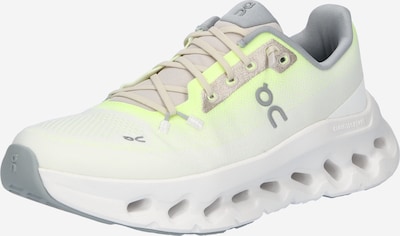 On Chaussure de course 'Cloudtilt' en gris clair / citron vert / blanc, Vue avec produit