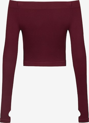 NOCTURNE Shirt in Rood: voorkant