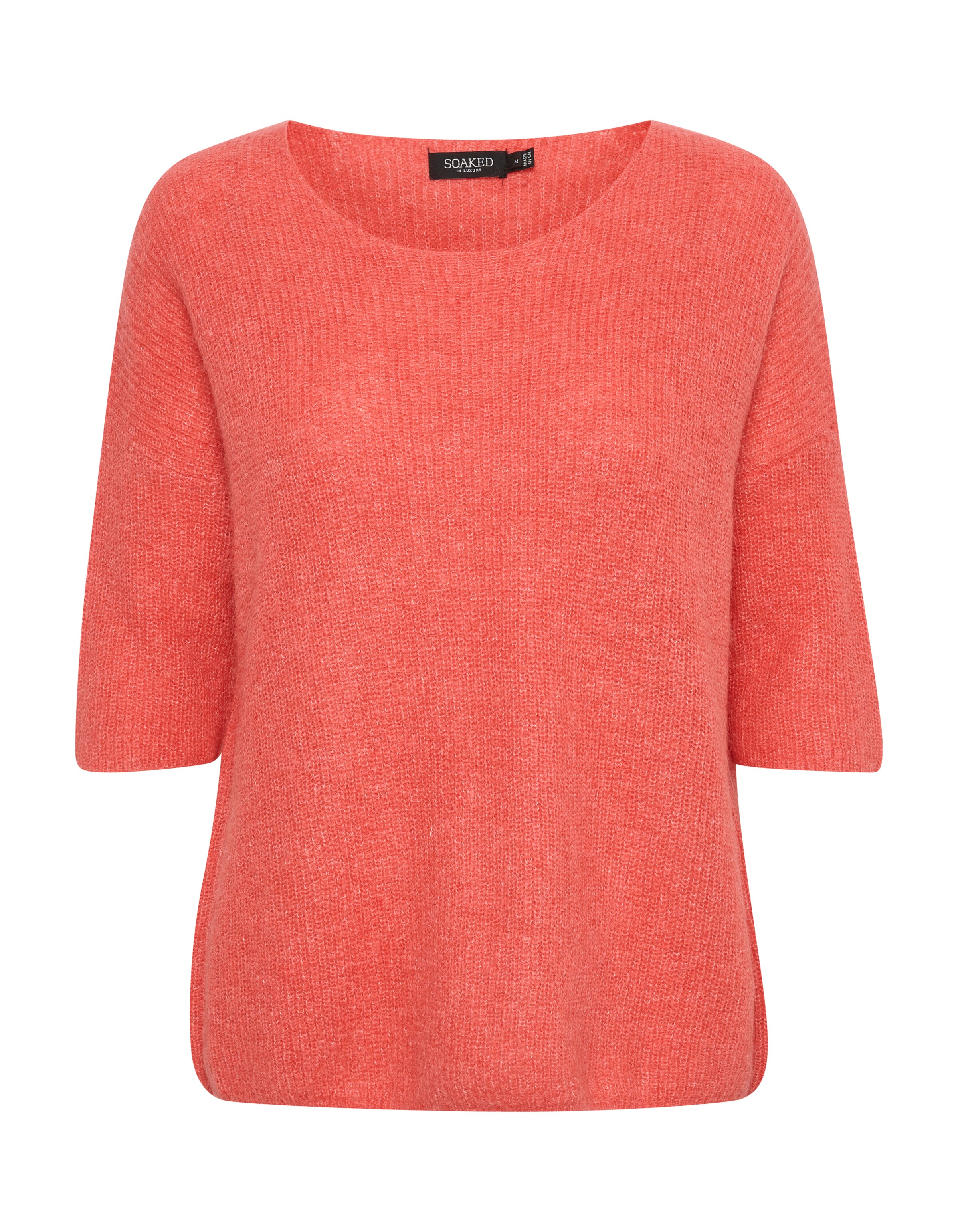 oranžs SOAKED IN LUXURY Džemperis 'Tuesday': no priekšpuses