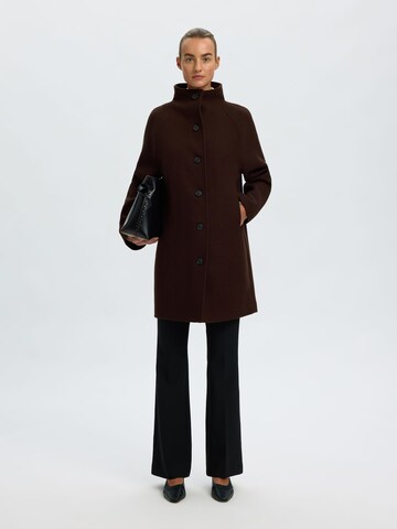 SELECTED Between-seasons coat 'SLWZIA-VINNI' in Brown