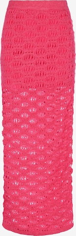 Jupe IZIA en rose : devant