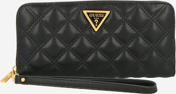 Portofel 'Giully' de la GUESS pe negru: față