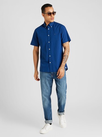 TOMMY HILFIGER Regular fit Button Up Shirt in Blue