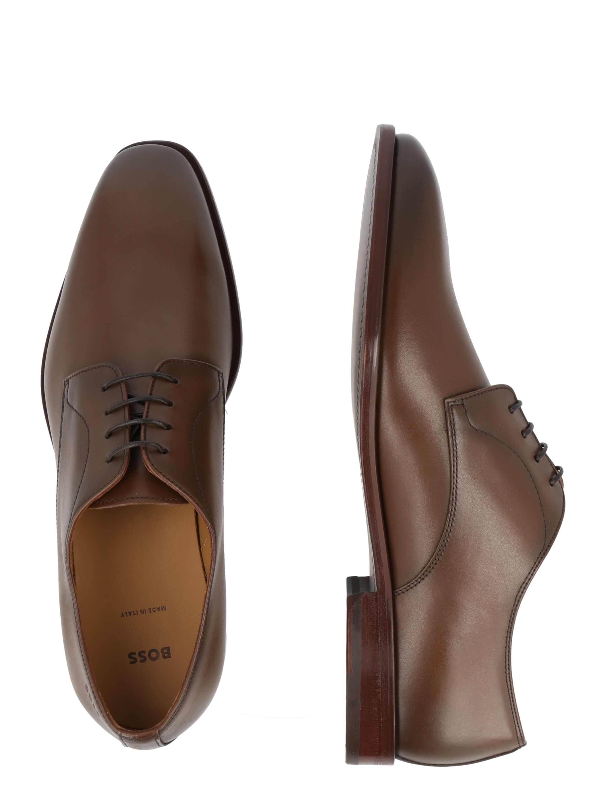 BOSS Lace-up shoe 'Lisbon' in Brown
