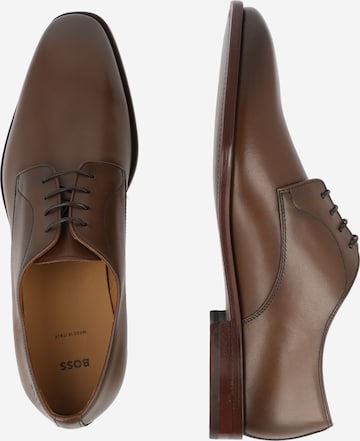 BOSS Black Lace-Up Shoes 'Lisbon' in Brown