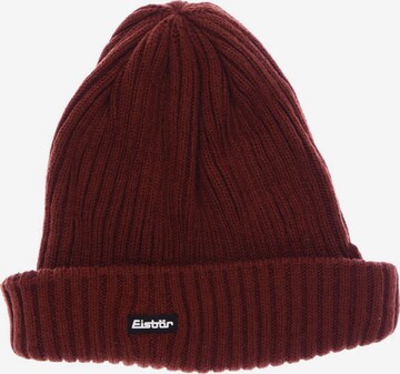 Eisbär Hat & Cap in One size in Brown: front