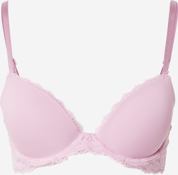 Calvin Klein Push-up BH 'DEMI' i lilla: forside