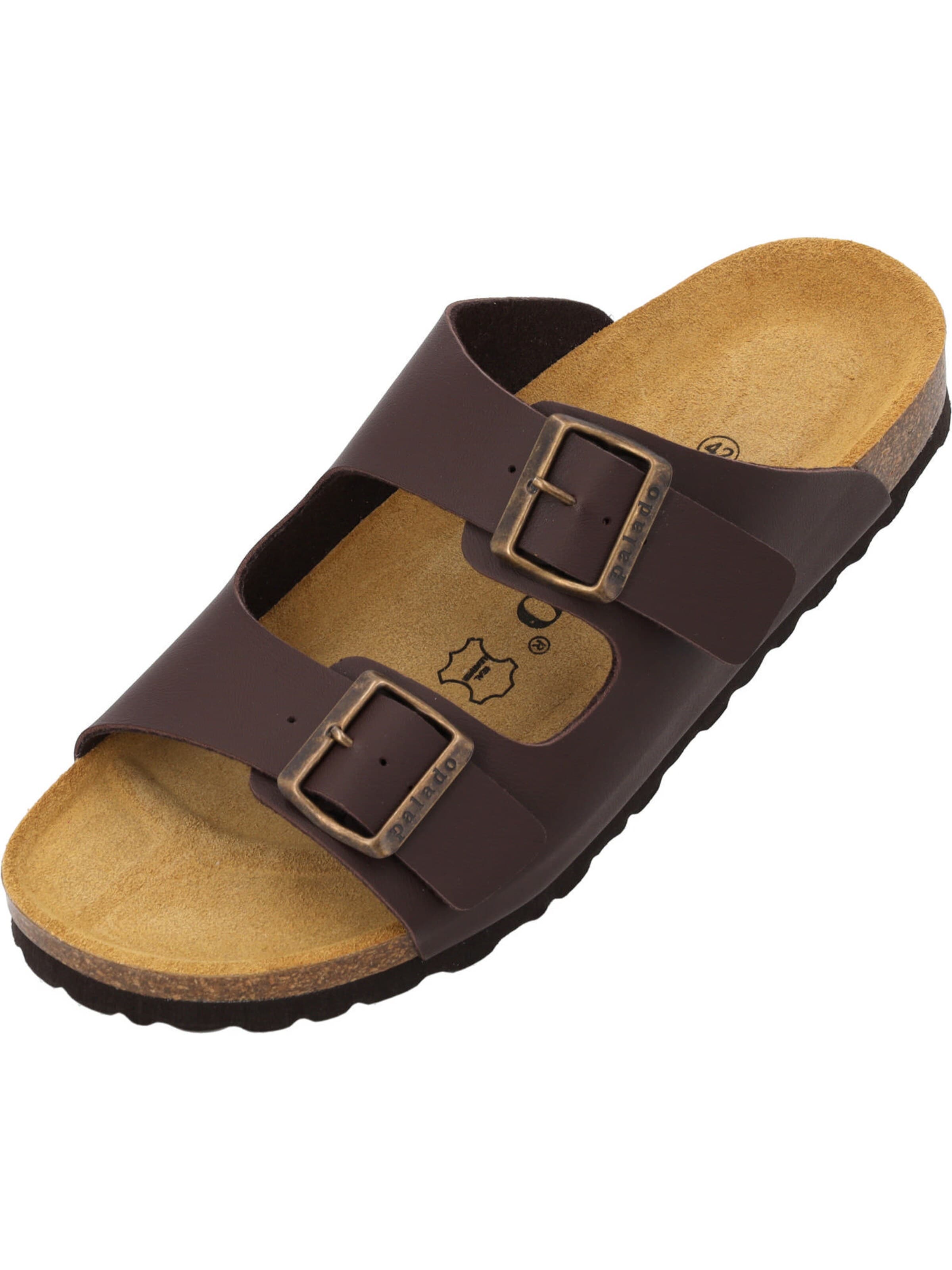 Palado Mules 'Palado Korfu Herren' in Brown: front