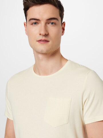 BLEND T-Shirt in Beige