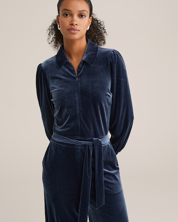 WE Fashion Jumpsuit in Blau