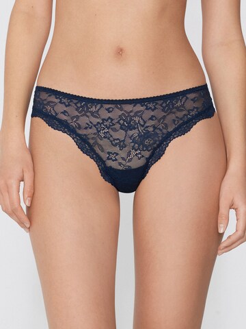Tezenis Thong in Blue: front