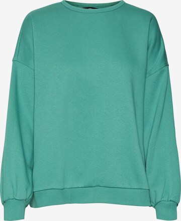 VERO MODA Sweatshirt 'MALY' in Groen: voorkant