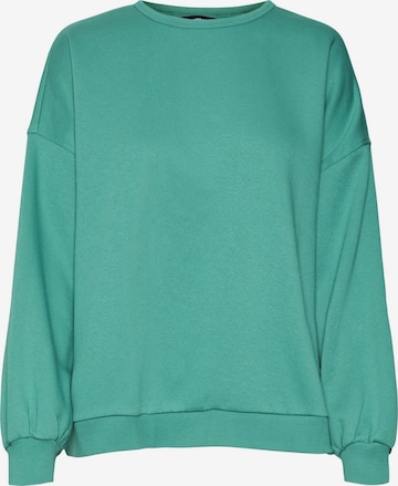 Sweat-shirt 'MALY' VERO MODA en vert : devant