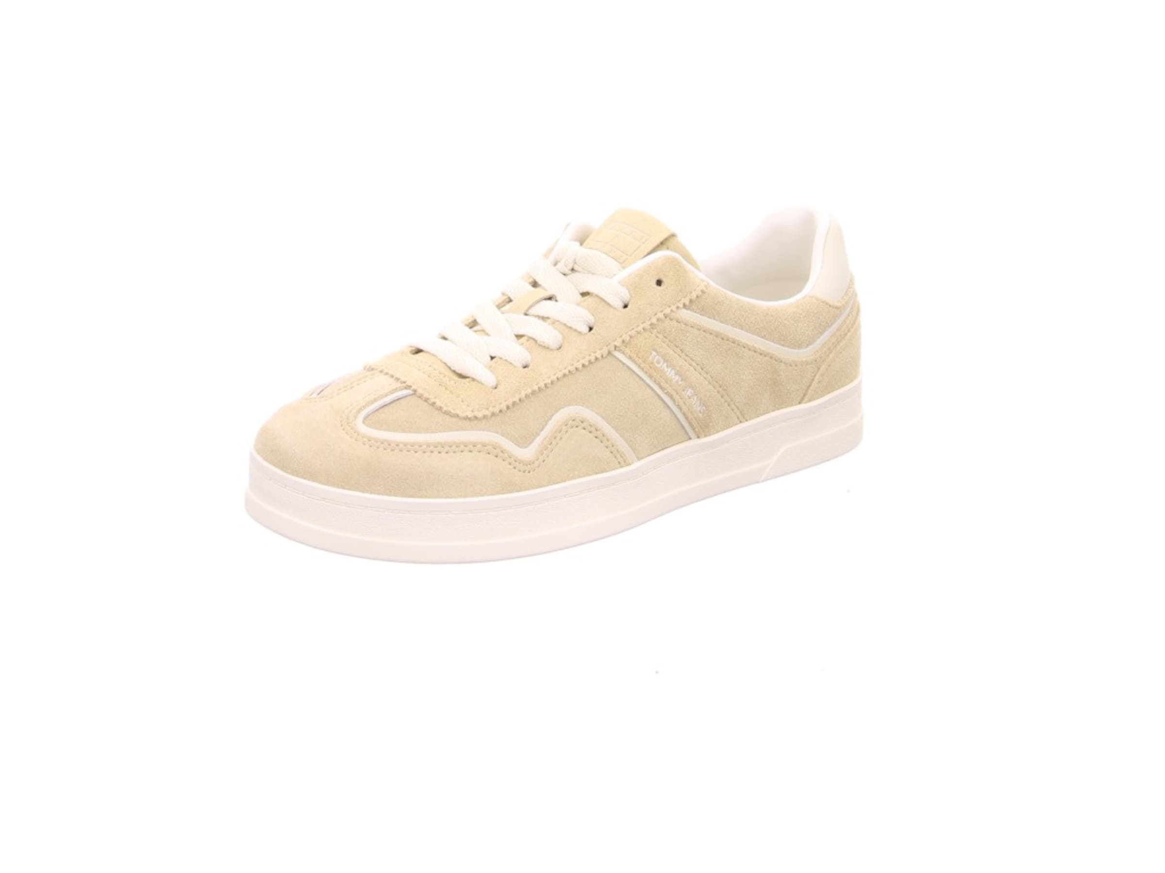 TOMMY HILFIGER Sneakers laag in Goud: voorkant