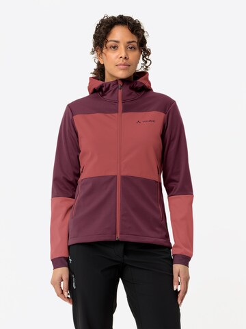 VAUDE Sports jacket 'Qimsa' in Red: front