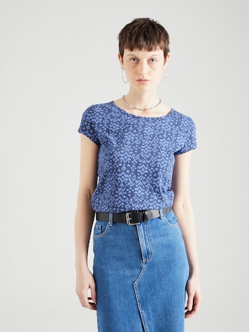 T-shirt 'MINTT IKAT' Ragwear en bleu : devant