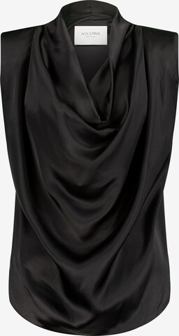 Nicowa Blouse 'Magowa' in Black: front