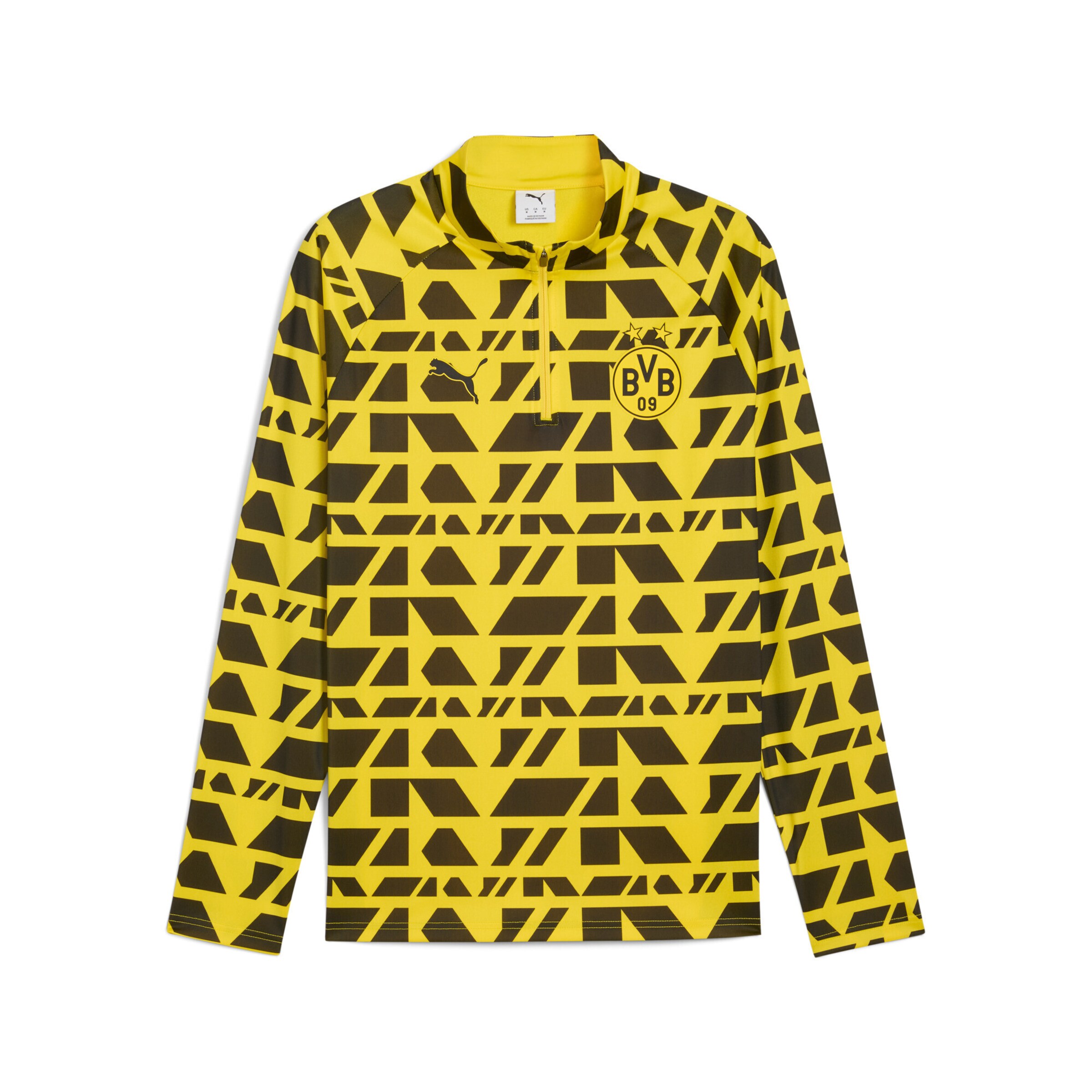 PUMA Functioneel shirt 'Borussia Dortmund' in Geel: voorkant
