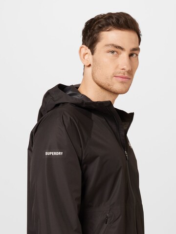 Superdry Weatherproof jacket in Black