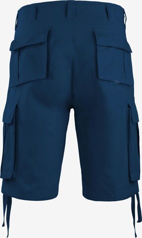 Regular Pantalon outdoor 'Kalahari' normani en bleu