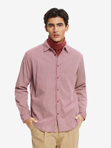 ESPRIT Regular Fit Hemd in Pink: predná strana