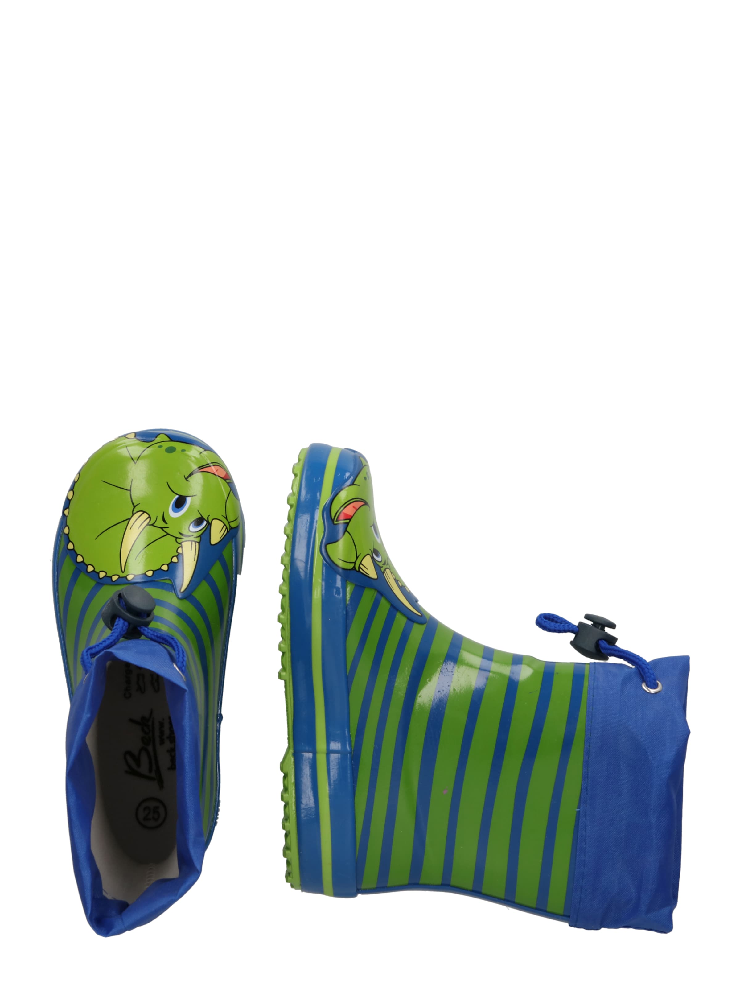 Bottes en caoutchouc BECK en bleu