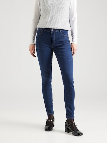 Morgan Slimfit Jeans in Blauw: voorkant